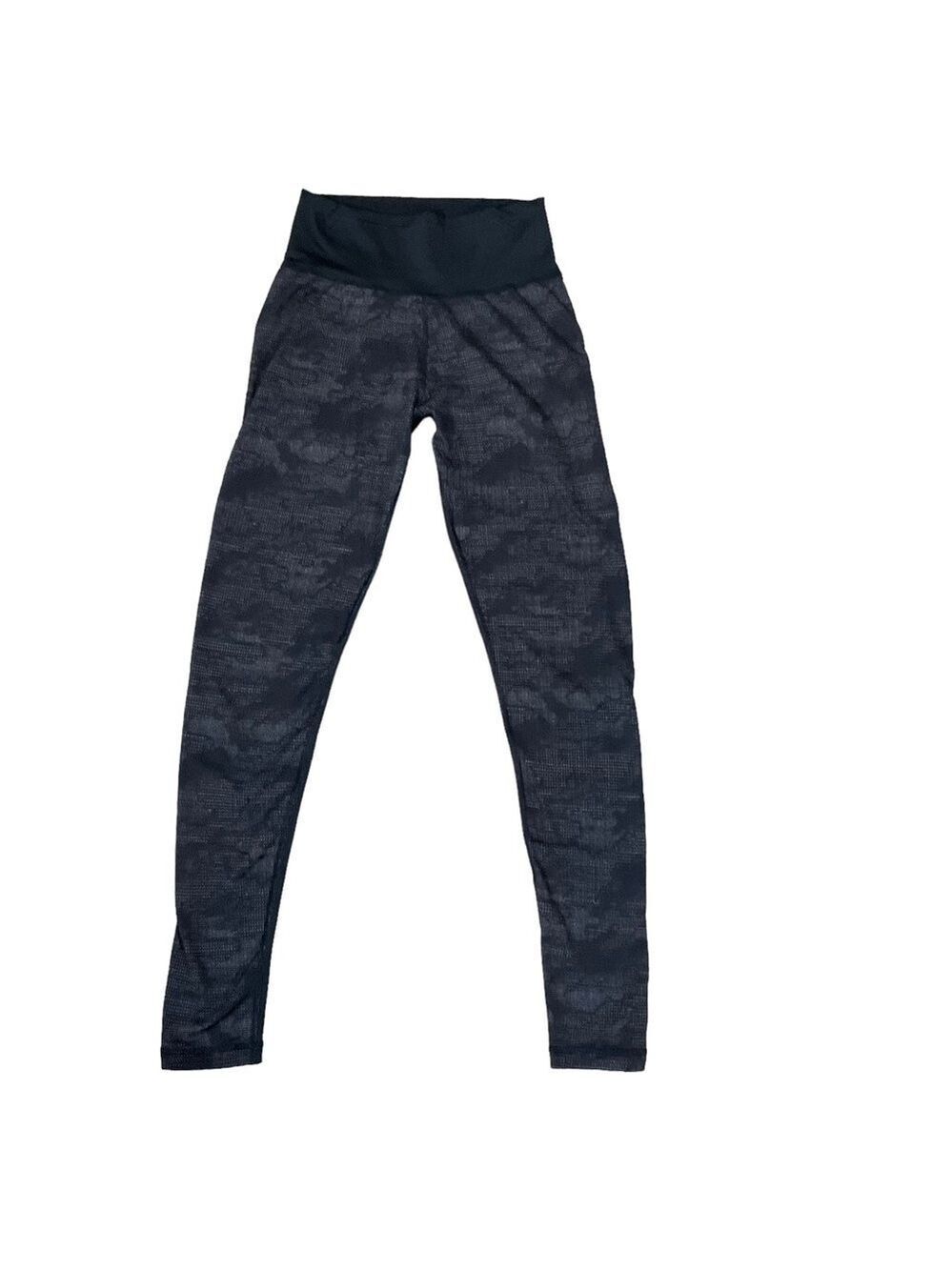 Adidas High Rise Black with heathered camo Leggings size Small